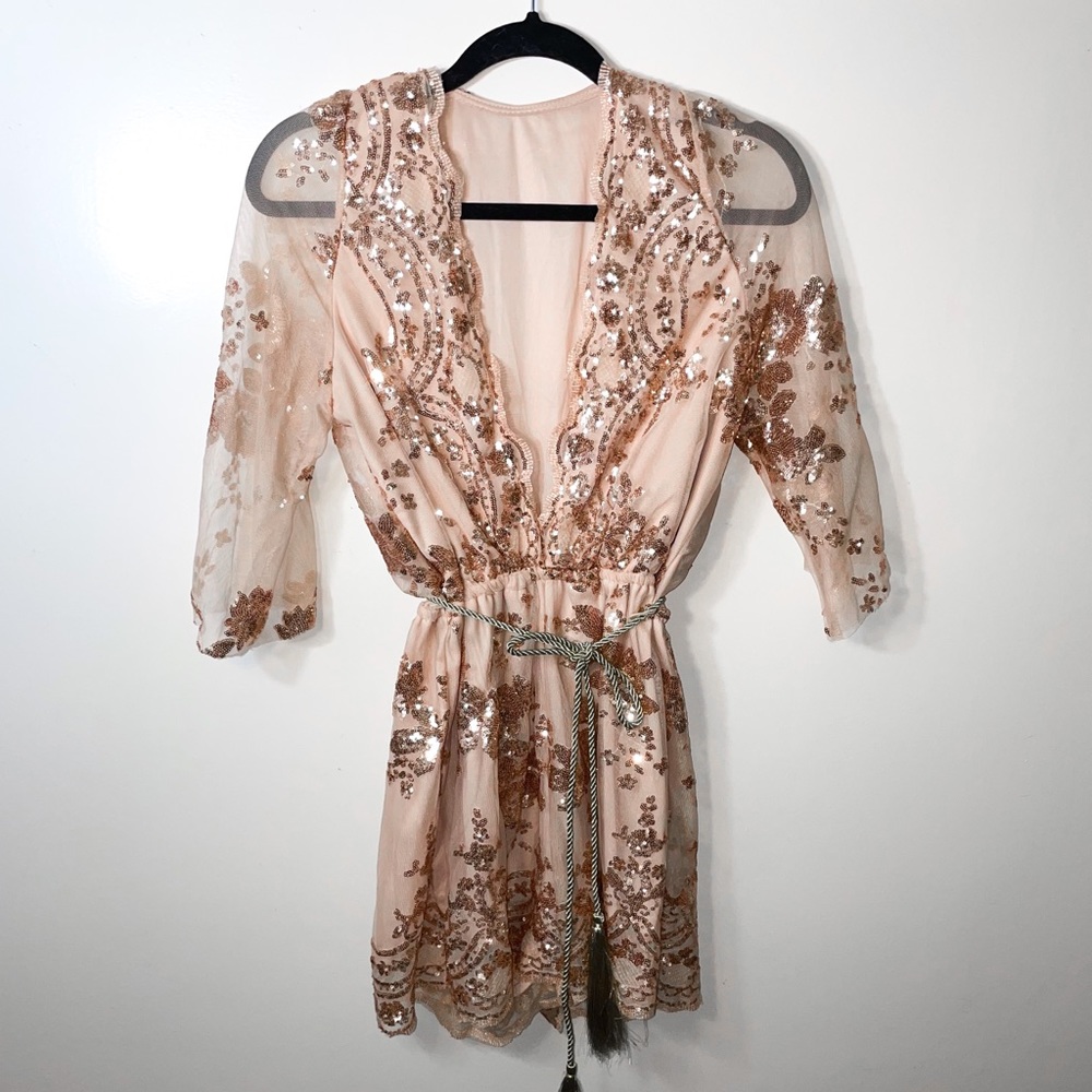 Sequins romper